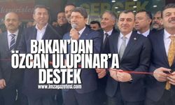 Adalet Bakanı Tunç’dan Özcan Ulupınar’a destek!