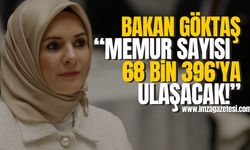 Aile ve Sosyal Hizmetler Bakanı Mahinur Özdemir Göktaş "Memur sayısı 68 bin 396'ya ulaşacak!"