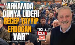 AK Parti Kozlu ilçe seçim bürosuna coşkulu açılış! "Benim arkamda dünya lideri Recep Tayyip Erdoğan var"