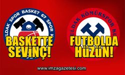 Basketbolda sevinç, futbolda hüzün! Zonguldak’ta duygu karmaşası…