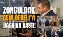 Cem Dereli, Emral Çarşısı'nda Zonguldak Esnafının Sorunlarını Dinledi
