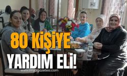 İnsanlık İçin Elden Ele Derneği, 80 Kişiye Yardım Eli Uzattı!