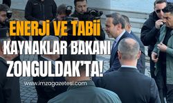 Enerji ve Tabii Kaynaklar Bakanı Alparslan Bayraktar Zonguldak'ta!