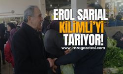 CHP Kilimli Belediye Başkan Adayı Erol Sarıal Kilimli'yi tarıyor...