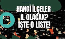 Hangi ilçeler il olmaya yakın? İşte aday olan o illerin listesi...