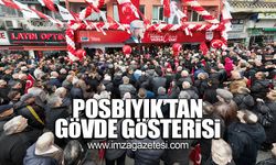 Posbıyık'ın ofis açılışı gövde gösterisine dönüştü!