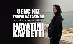 Genç Kız trafik kazasında hayatını kaybetti!