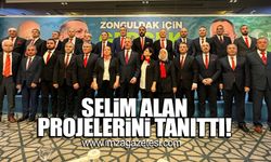 Başkan Selim Alan projelerini tanıttı!