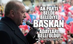 AK Parti Zonguldak Belde Başkanları belli oldu!