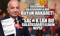 Devrek Belediye Başkanı Çetin Bozkurt'tan Galatasaraylılara büyük hakaret!