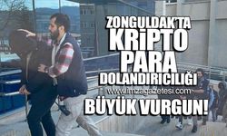 Zonguldak'ta kripto para dolandırıcılığı!