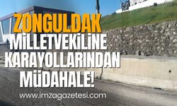 Zonguldak milletvekiline ait mağazanın yolunu Karayolları kapattı!