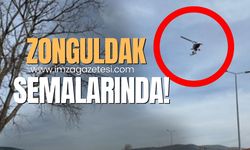 Zonguldak’ta Cayrokopter ile gözetim!