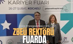 ZBEÜ Rektörü Prof. Dr. İsmail Hakkı Özölçer Marmara Kariyer Fuarı'nda...