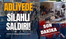 İstanbul Adalet Sarayı'nda silahlı saldırı!