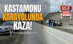 Kastamonu-Daday karayolunda trafik kazası!