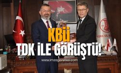 Karabük Üniversitesi ve Türk Dil Kurumu arasında iş birliği...
