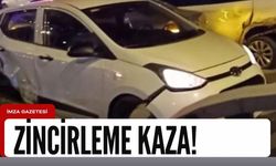 Kozlu'da zincirleme kaza!