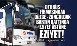 Otobüs firmasından Düzce-Zonguldak-Bartın hattında eziyet üstüne eziyet!