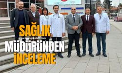 Kastamonu il sağlık müdürü, Özel Anadolu Hastanesi'nde incelemelerde bulundu...