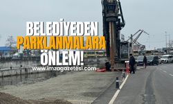 Belediyeden parklanmalara önlem!