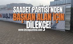 Saadet Partisi Ömer Selim Alan için dilekçe verdi...