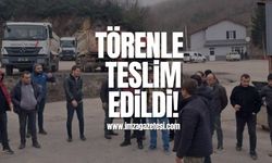 İl Özel İdaresi'ne törenle teslim edildi...