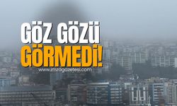 Zonguldak’ı sis kapladı!