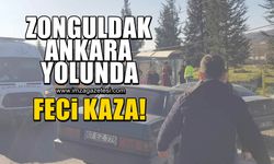 Zonguldak-Ankara yolunda feci kaza!