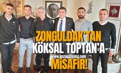 Zonguldak Ereğli Spor, Köksal Toptan'ın misafiri oldu...