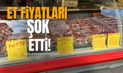 Zonguldak'ta yüksek et fiyatları vatandaşları şok etti!