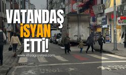 Zonguldak'ta vatandaş isyan etti! Gazipaşa caddesi yine isyan nedeni!