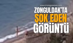 Zonguldaklı Gençler, Kapuz Plajında şok eden görüntü!