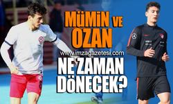 Zonguldak Kömürspor'un tecrübeli orta sahaları Mümin Uyar ve Ozan İsmail Koç ne zaman dönecek?