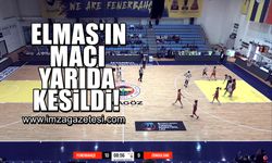 Zonguldak Spor Basket 67'nin maçına ara verildi!