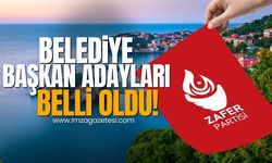 Zafer Partisi, Zonguldak belediye başkan adaylarını açıkladı!