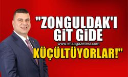 "Zonguldak'ı git gide küçültüyorlar"