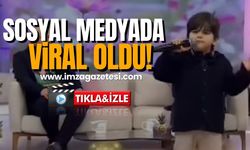 Zonguldaklı minik fenomen sosyal medyada viral oldu!