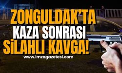 Zonguldak'ta kaza sonrası silahlı kavga! Alo 170 Çağrı Merkezi Müdürü Gözaltında...