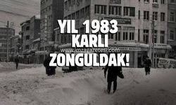 1983 yılı. Karlı Zonguldak…