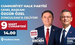 Cumhuriyet Halk Partisi Genel Başkanı Özgür Özel Zonguldak'a geliyor...