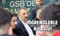 Vali Hacıbektaşoğlu öğrencilerle bir araya geldi...