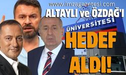 Abdurrahman Uzun, Karabük Üniversitesi üzerinden Fatih Altaylı ve Ümit Özdağ'a sert çıktı!