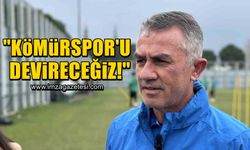 Bursaspor Teknik Direktörü Ümit Şengül, "Zonguldak Kömürspor'u devireceğiz"
