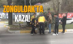 Şok Kaza! Kendini Yerde Buldu