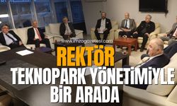Rektör Özölçer, Zonguldak Teknopark Yönetimiyle Buluştu