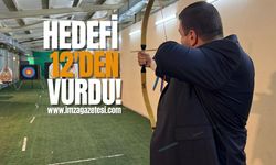 Hedefi 12'den vurdu!