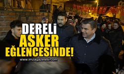 Cem Dereli, asker eğlencesine katıldı