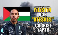 Dünyaca ünlü Formula 1 pilotu Lewis Hamilton’dan Filistin’de ateşkes çağrısı!