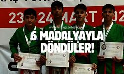 Ümitler Türkiye Şampiyonası'nda 6 madalya!